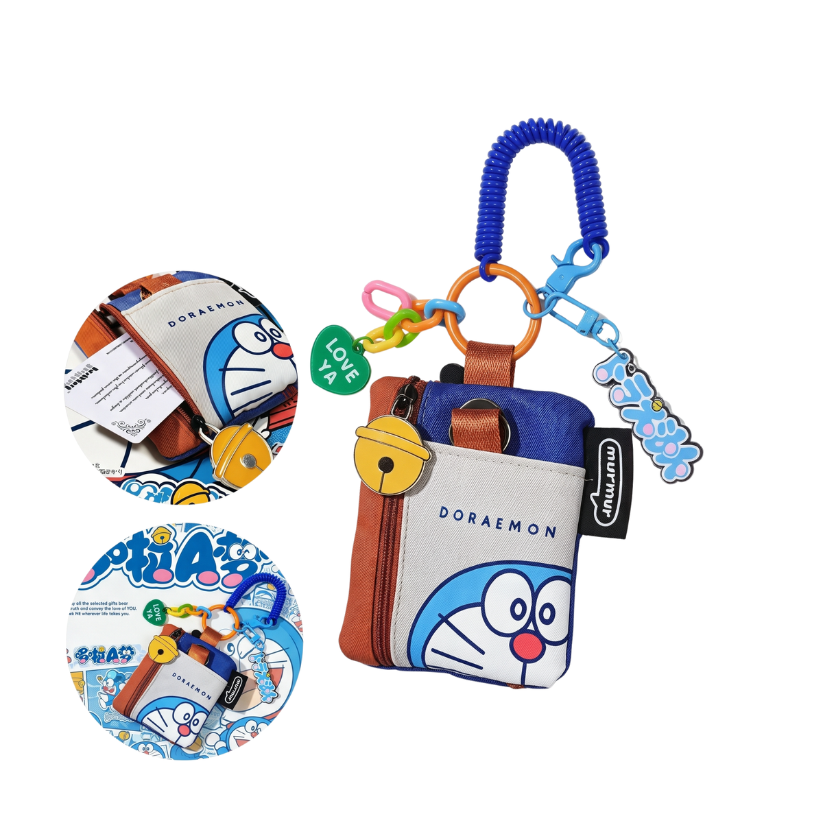 Doraemon Pouch Keychain