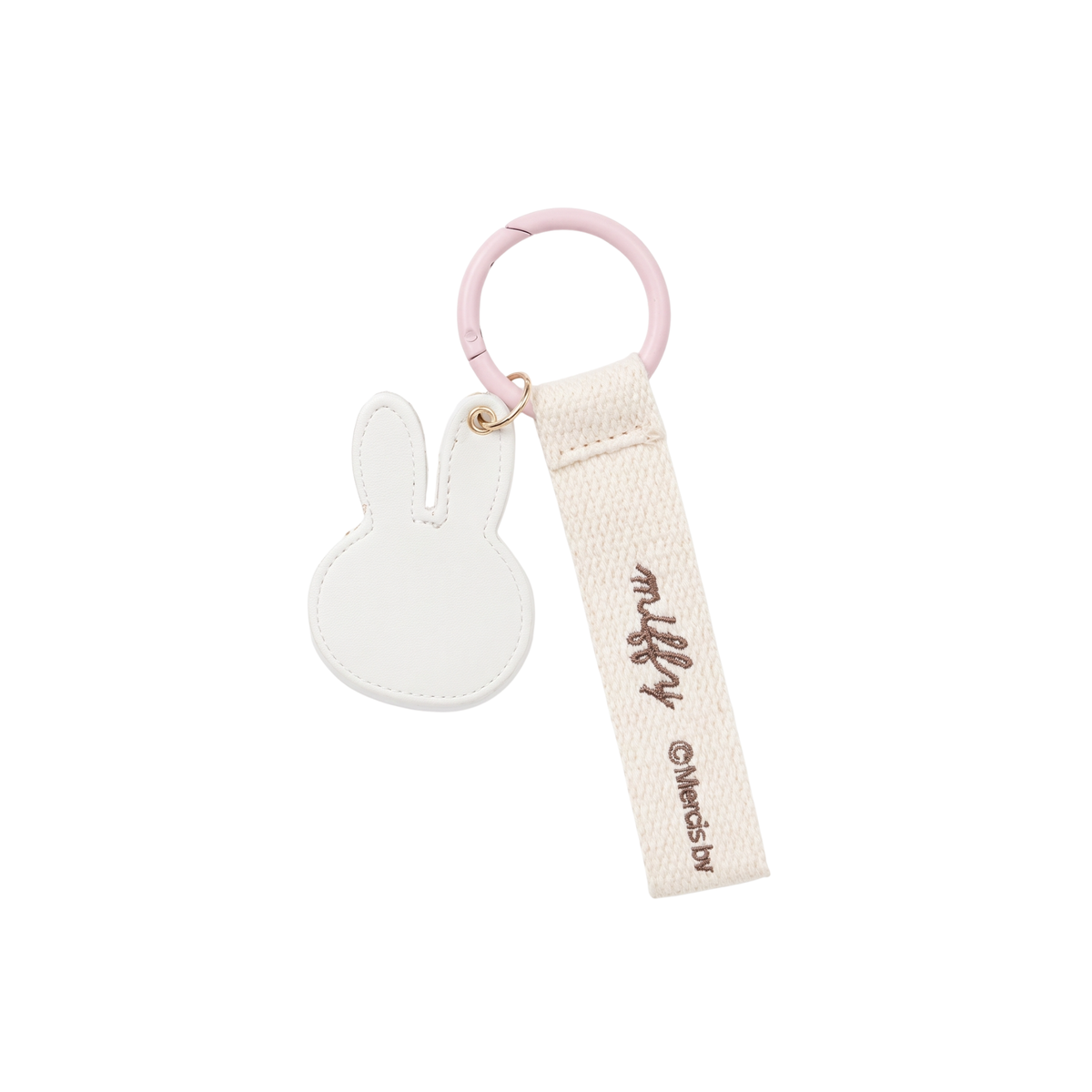 Embroidered Miffy Keychain