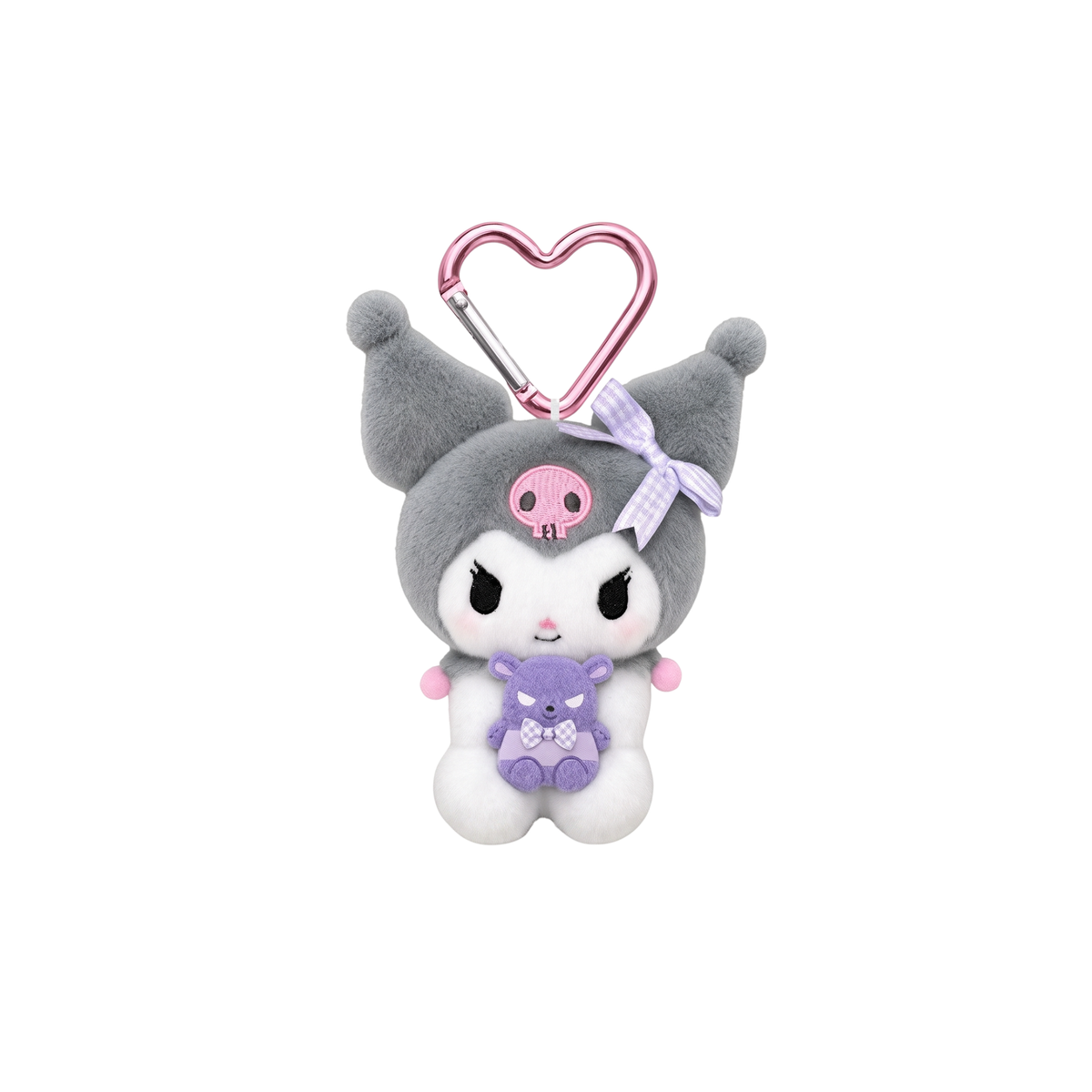 Kuromi and Baku Keychain