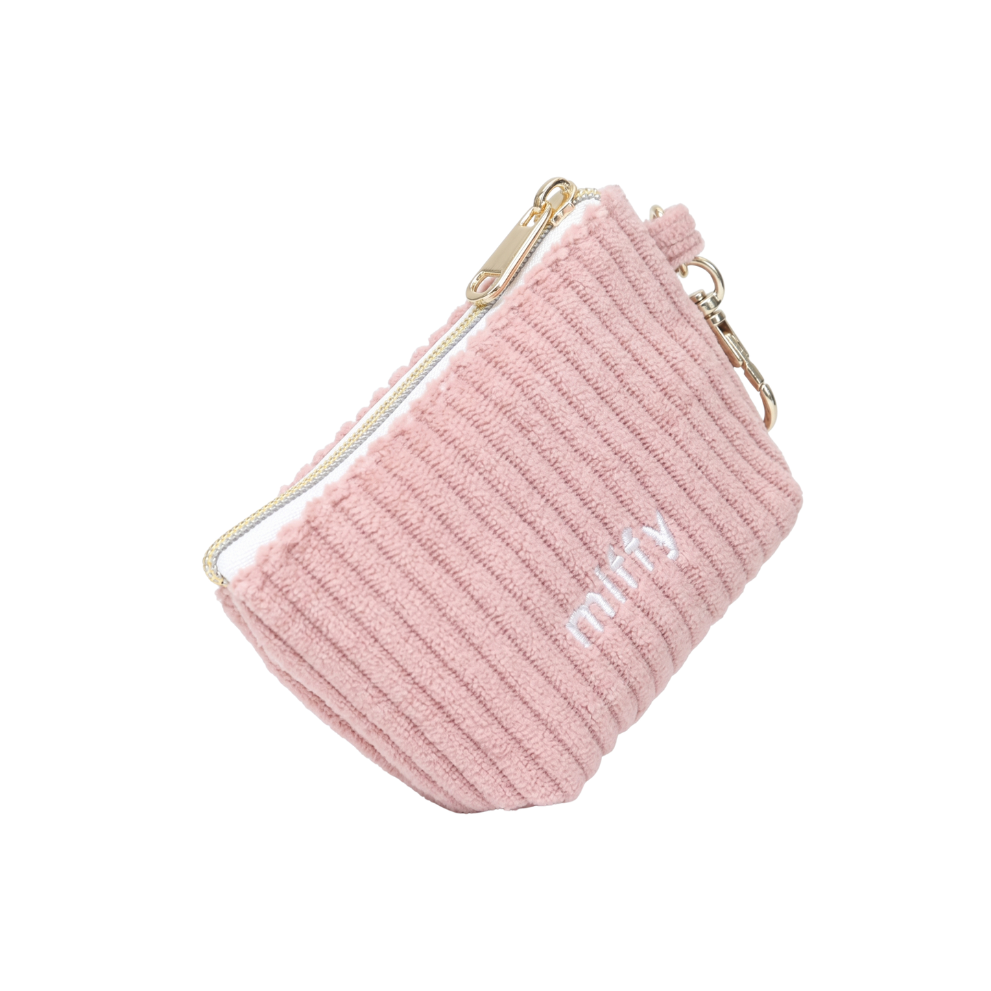 Pink Miffy Pouch Keychain