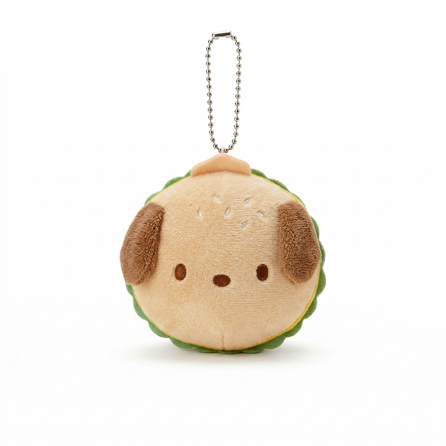 Pochacco Burger Keychain
