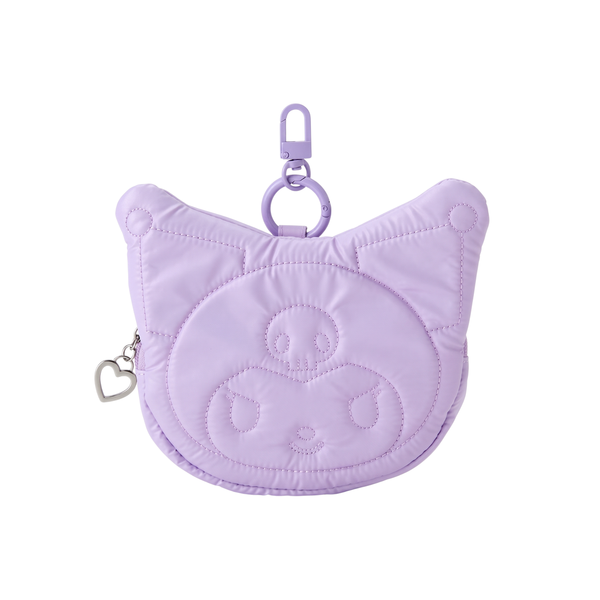 Purple Kuromi Pouch Keychain