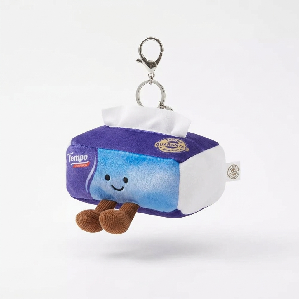 Tempo Tissue Keychain