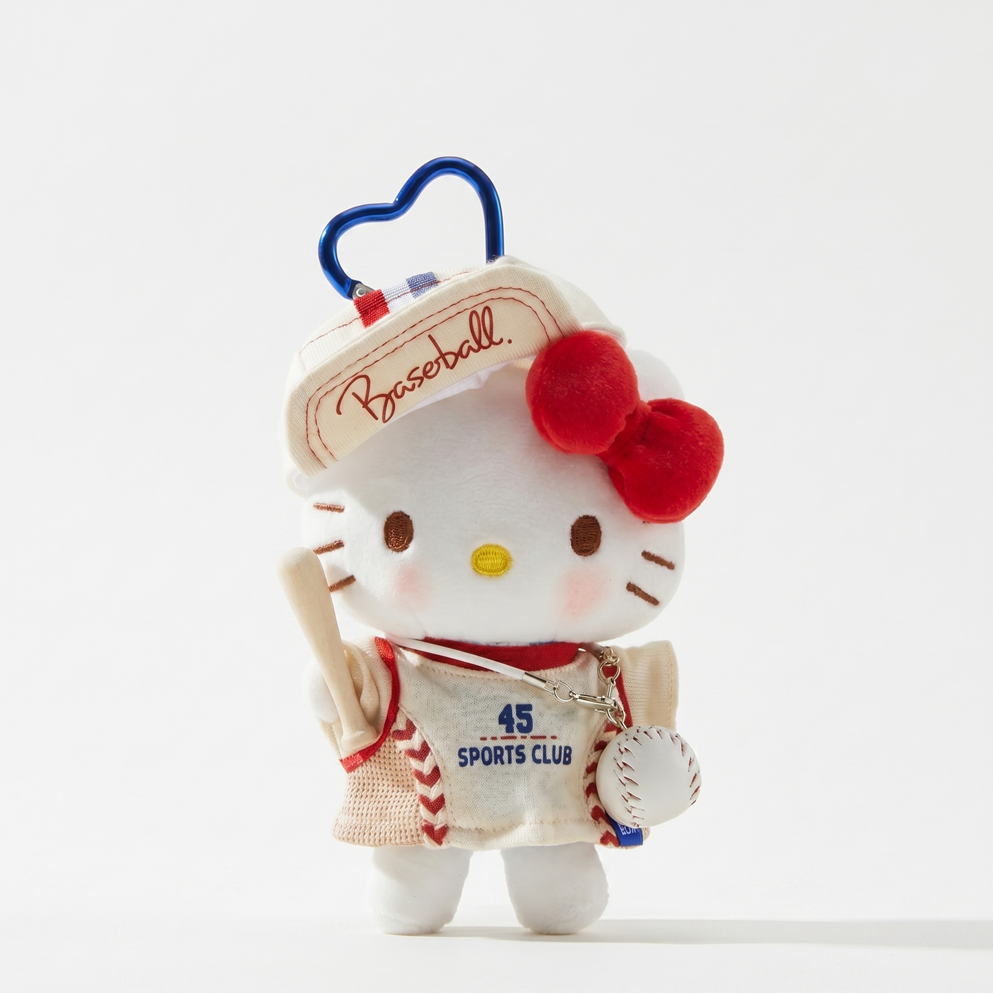 Baseball Hello Kitty Keychain