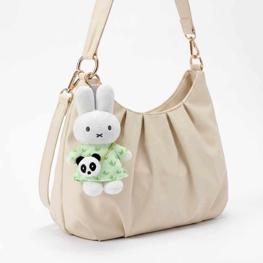 Panda Miffy Keychain