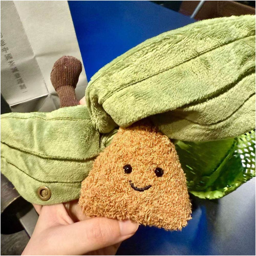 Jiaxing Cultural Creative double layer cute Zongzi pendant ins cute high beauty schoolbag satchel packaging jewelry gift image 3