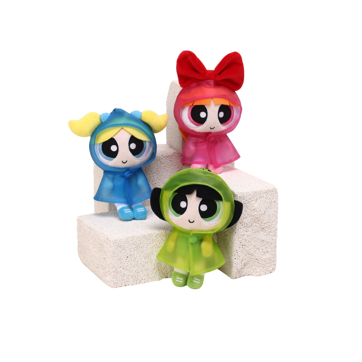 Bubbles Raincoat Powerpuff Girls Keychain
