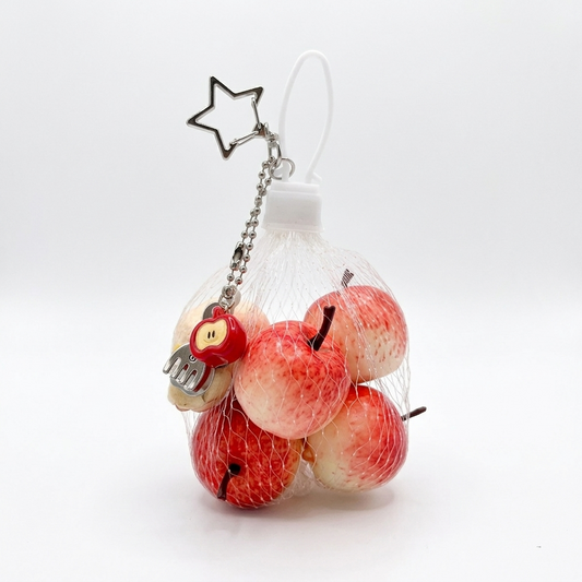 Bagged Apples Keychain