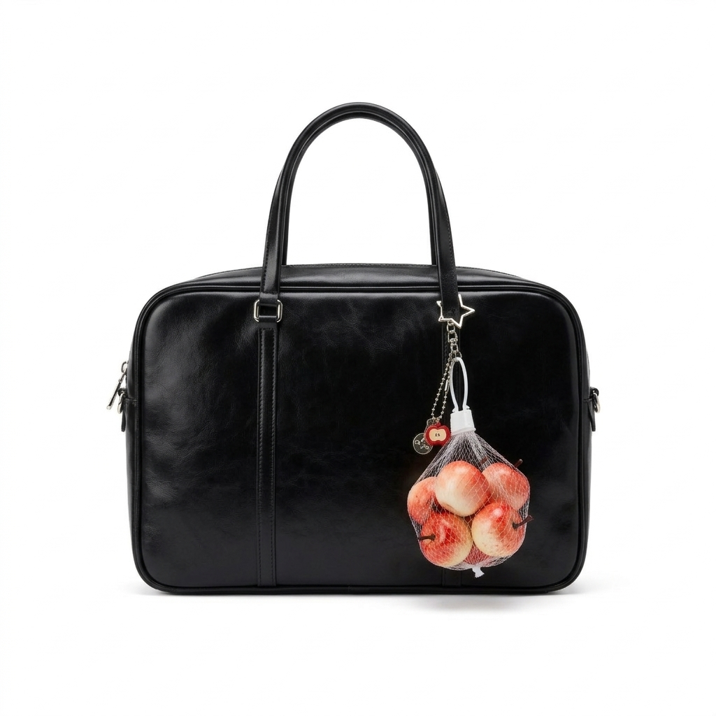 Bagged Apples Keychain