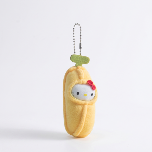 Banana Hello Kitty Keychain