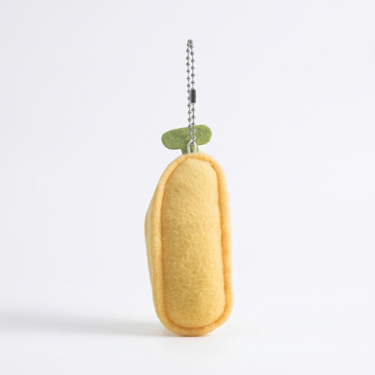 Banana Costume Hello Kitty Keychain
