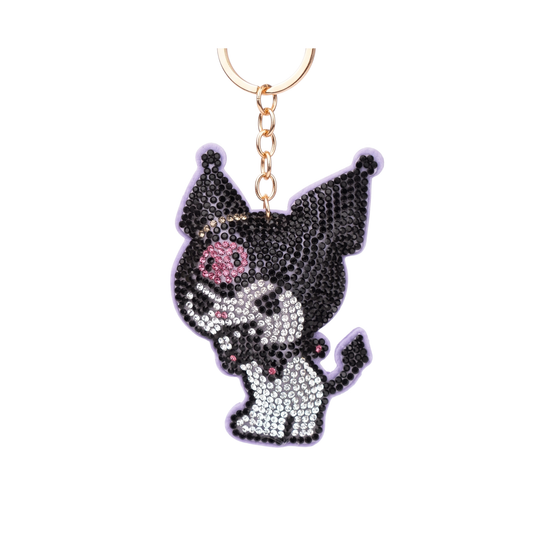 Bling Kuromi Keychain