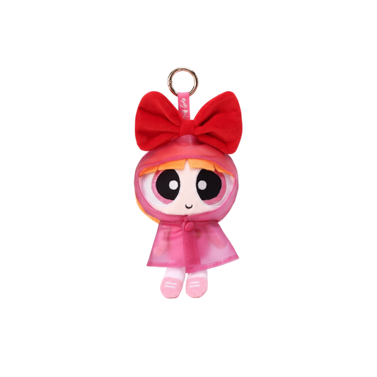 Blossom Raincoat Powerpuff Girls Keychain