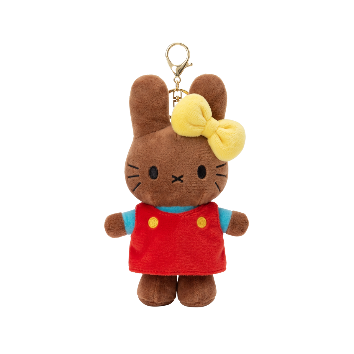 Brown Miffy x Hello Kitty Keychain