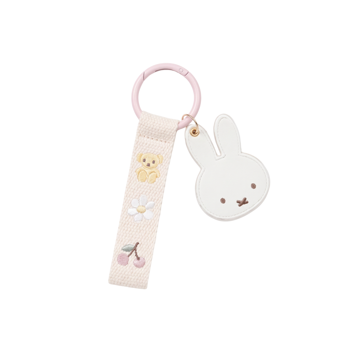 Embroidered Miffy Keychain