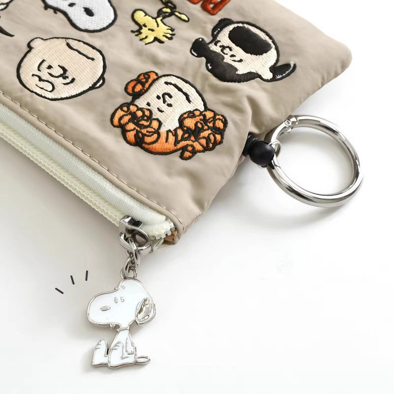 Snoopy and Friends Pouch Keychain