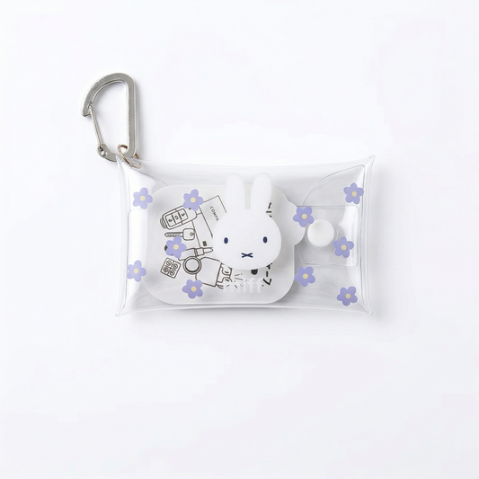 Miffy Transparent Pouch Keychain
