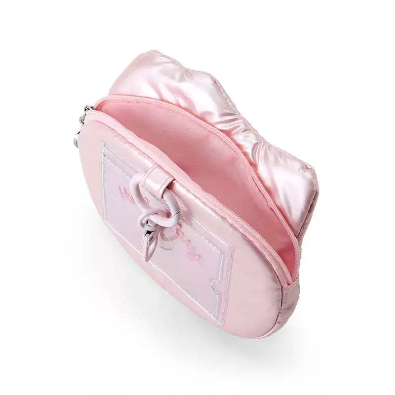 Japanese sweet girl heart kuromi jade laurel dog KT cat down storage clutch coin purse coin bag pendant bag