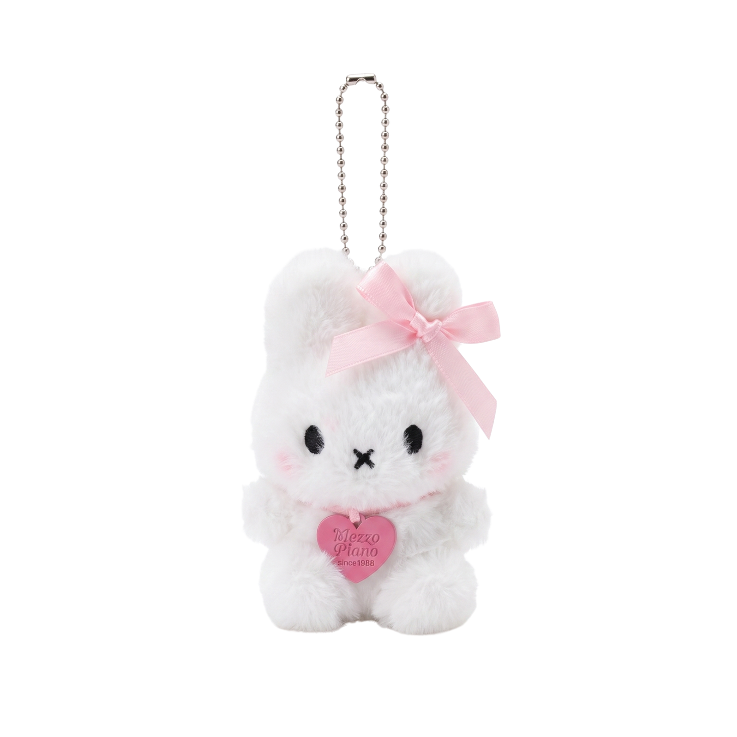 Pink Bow Miffy Keychain
