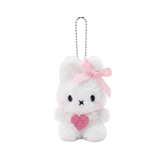 Pink Bow Miffy Keychain