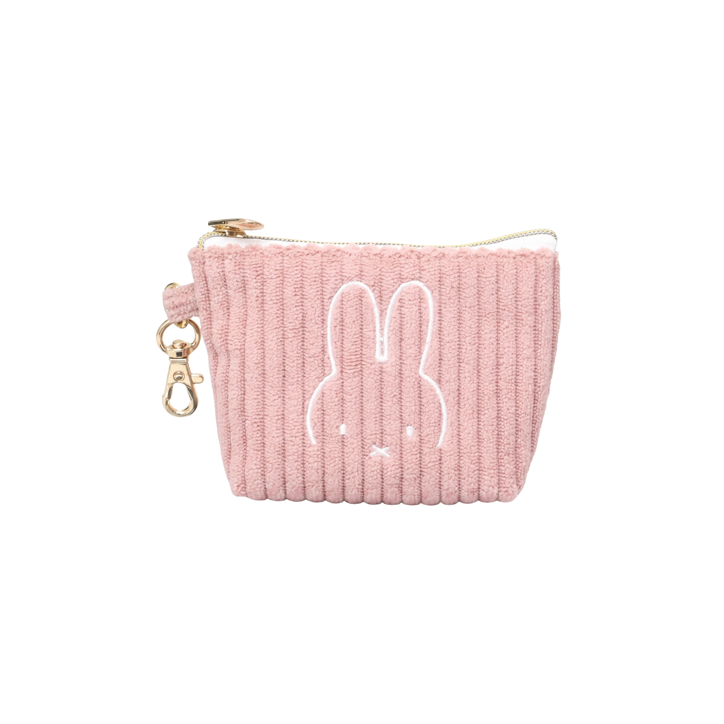 Pink Miffy Pouch Keychain