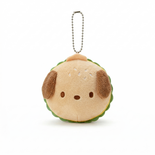 Pochacco Burger Keychain