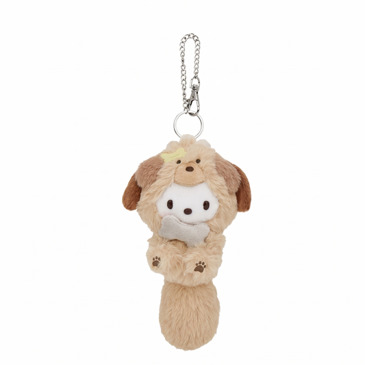 Pochacco Puppy Costume Keychain