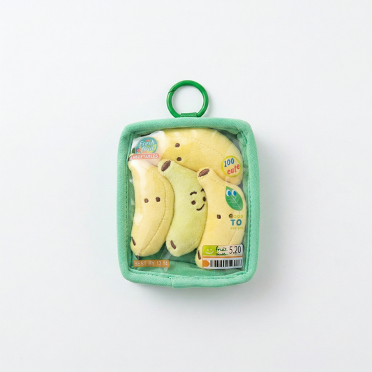 Banana Pouch Keychain