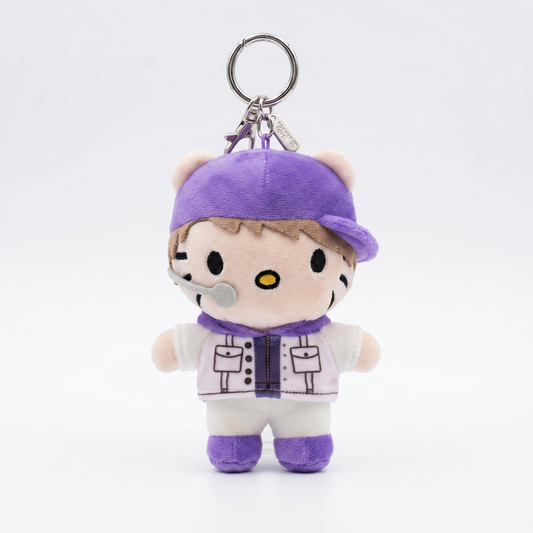 Justin Bieber Kitty Keychain