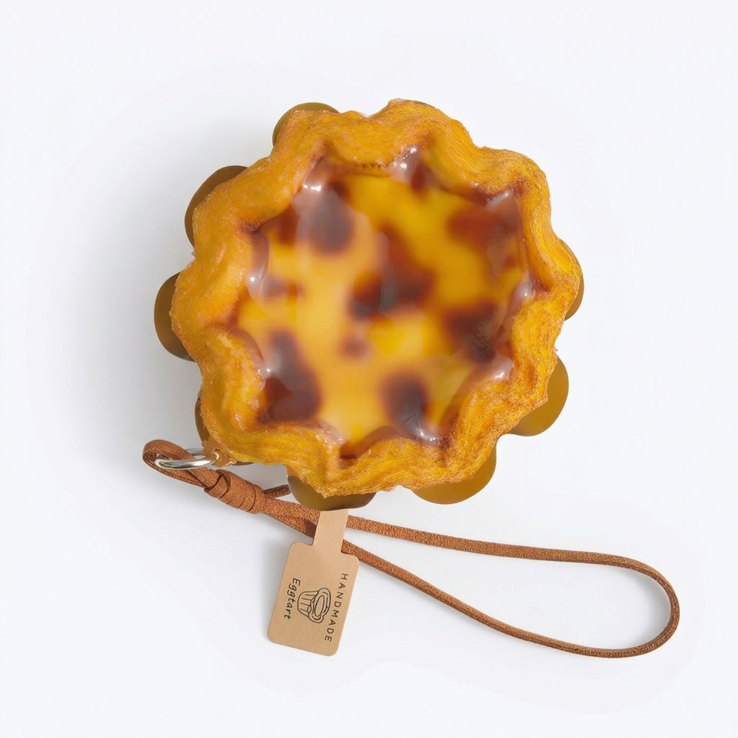 Egg Tart Keychain