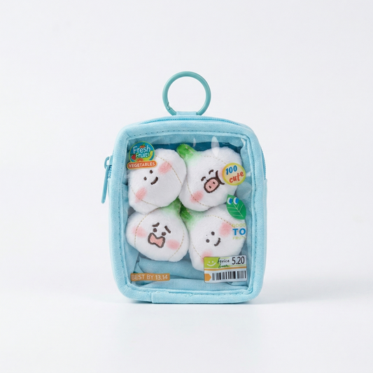 Garlic Pouch Keychain