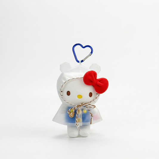 Hello Kitty Raincoat Keychain
