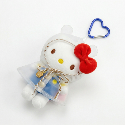 Hello Kitty Raincoat Keychain
