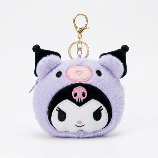 Kuromi Pouch Keychain