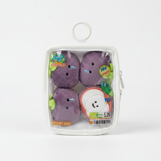 Mangosteen Pouch Keychain