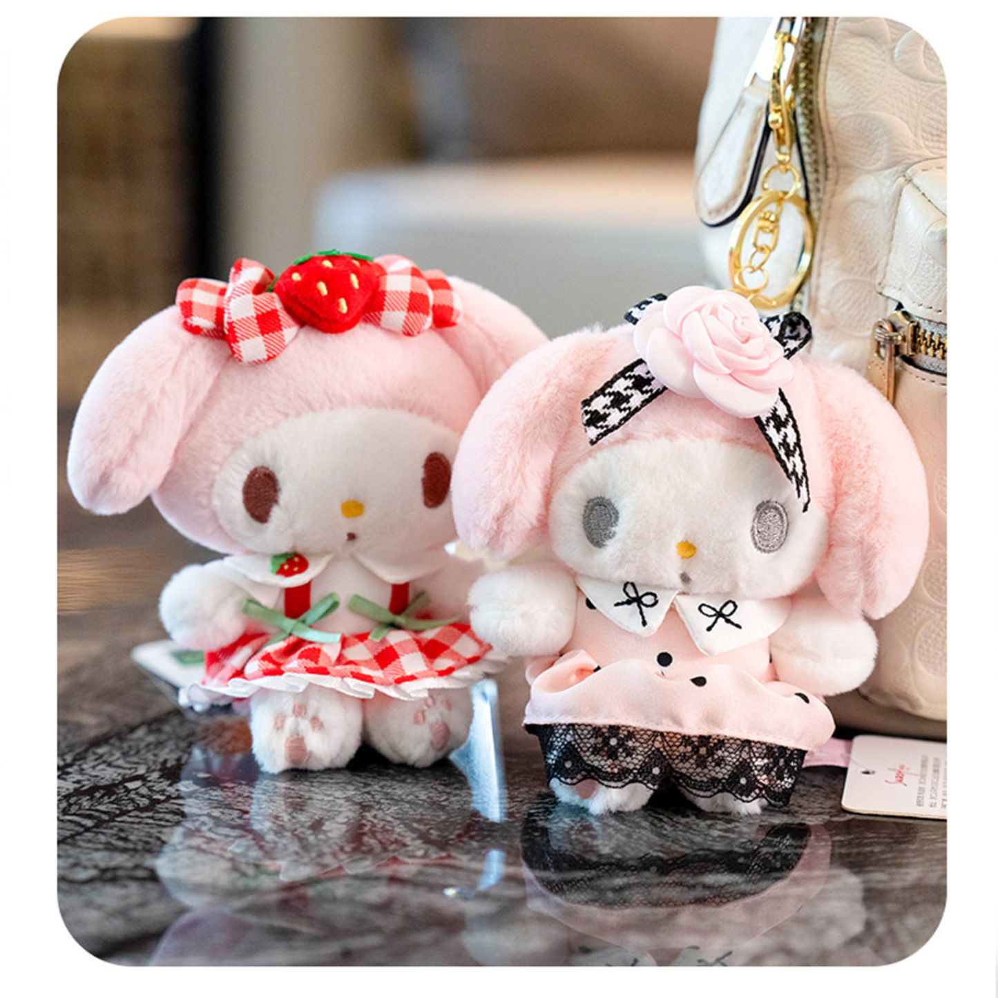 Strawberry My Melody Keychain