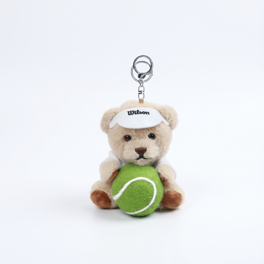 Wilson Tennis Bear Keychain